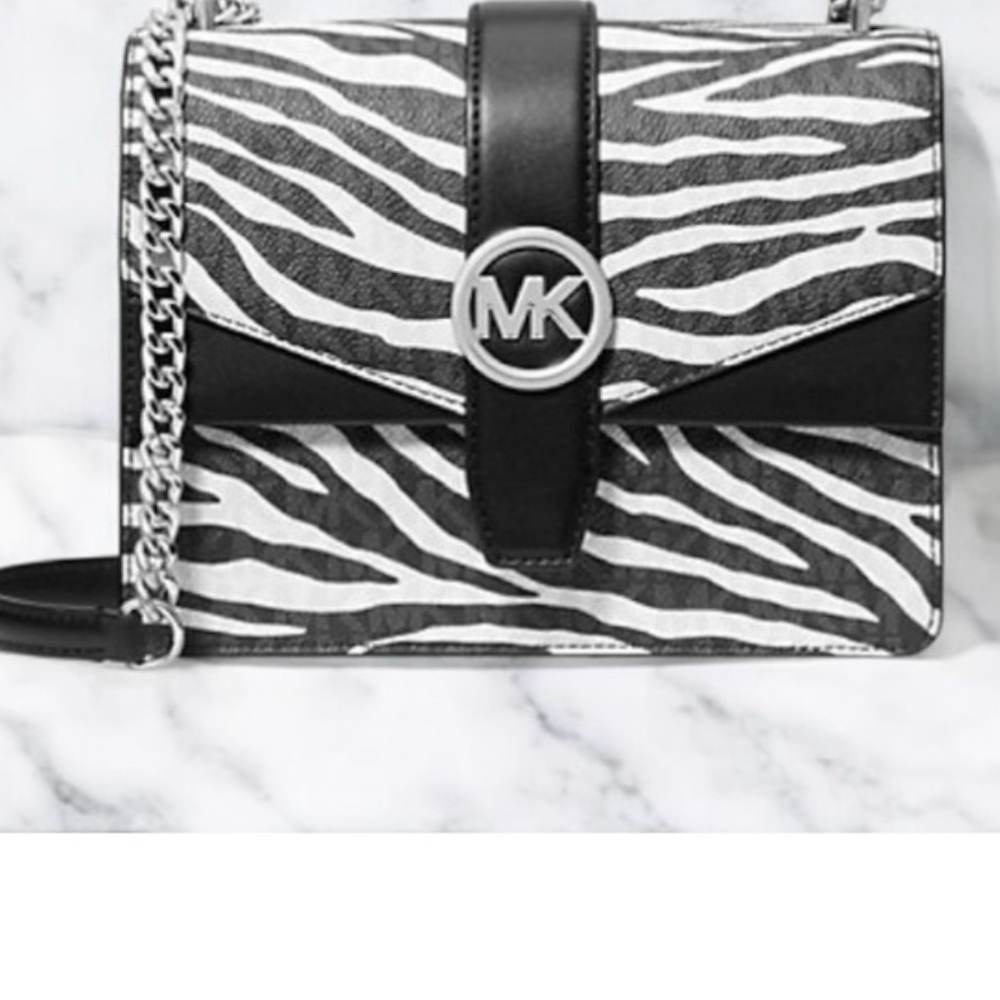 MICHAEL Michael Kors Zebra Print Crossbody Bag